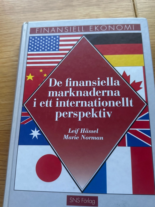 De finansiella marknaderna i ett internationellt perspektiv; Leif Hässel; 1994