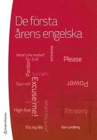 De första årens engelska; Gun Lundberg; 2011