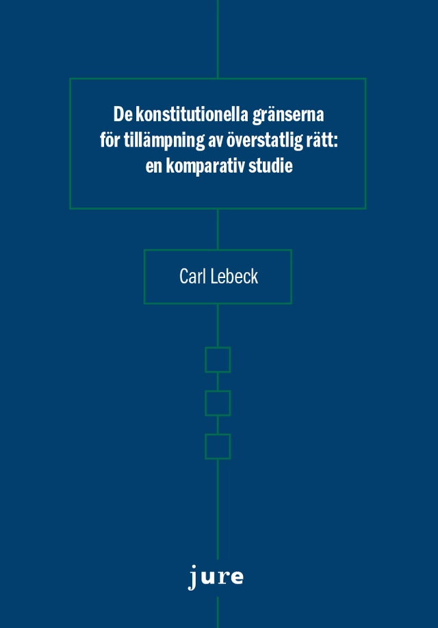 De konstitutionella gränserna för tillämpning av överstatlig rätt – en komparativ studie; Carl Lebeck; 2019