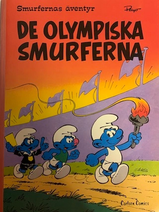 De olympiska smurferna; Peyo; 1980