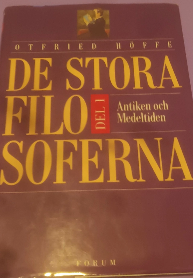 De stora filosof. del 1; Otfried Höffe; 1995
