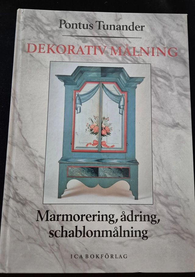 Dekorativ målning : marmorering, ådring, schablonmålning; Pontus Tunander; 1993