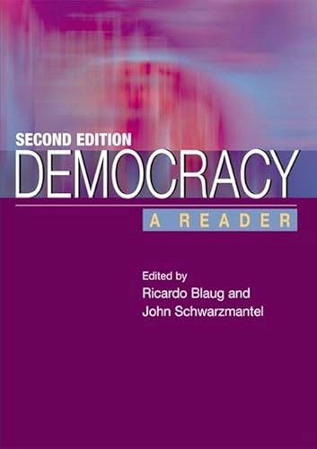 Democracy; Ricardo Blaug, John Schwarzmantel; 2016