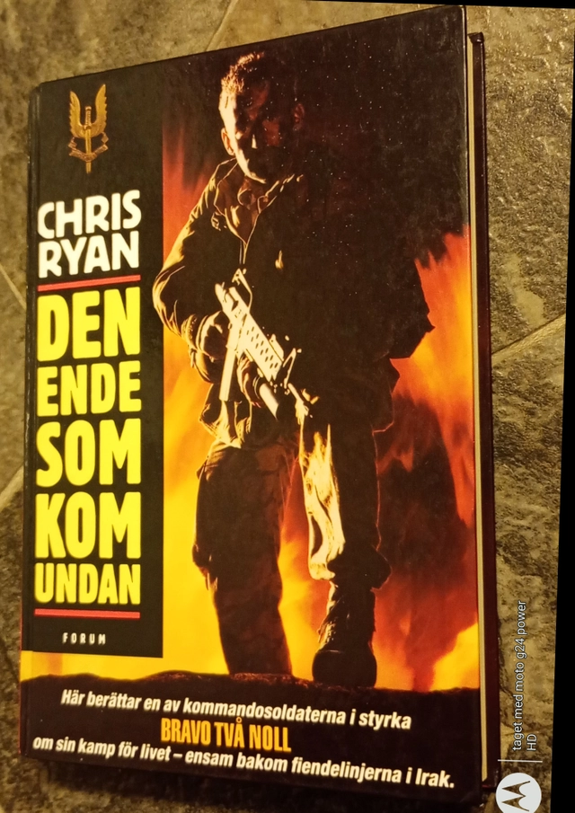 Den ende som kom undan; Chris Ryan; 1997