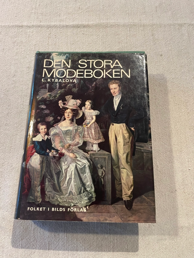 Den stora modeboken; Ludmila Kybalová; 1976