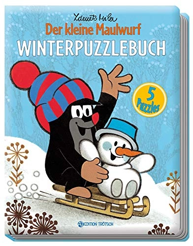 Der kleine Maulwurf - Winterpuzzlebuch: 5 Puzzles; Zdeněk Miler