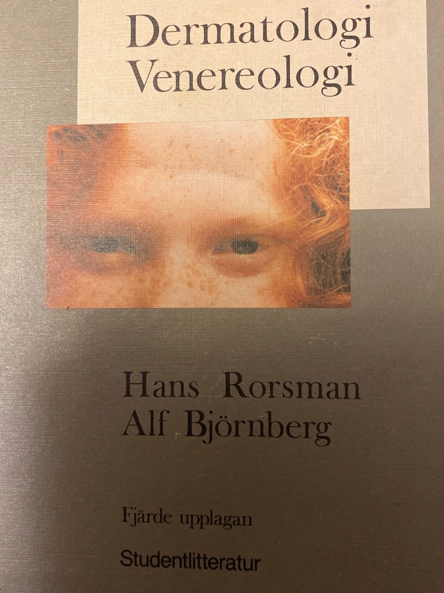 Dermatologi, venereologi; Hans Rorsman; 1987