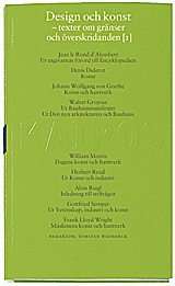 Design och konst D. 1 : Texter före 1960 : Skriftserien Kairos Nr 8:1; Torsten Weimarck, Konstfack, Tekniska skolan i Stockholm
(tidigare namn), Tekniska skolan i Stockholm; 2003