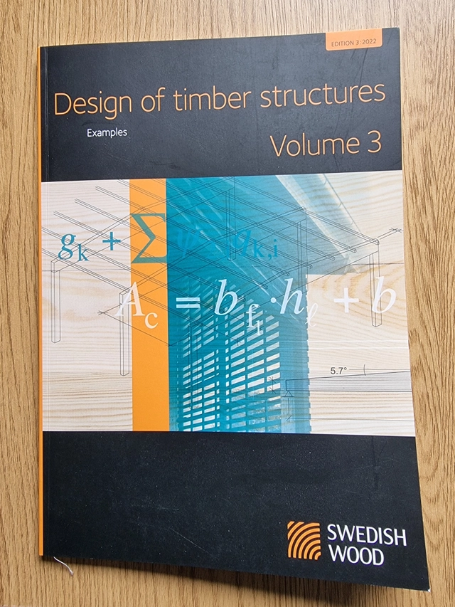 Design of timber structures Volume 3; Patrice Godonou, Svenskt trä; 2022