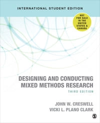 Designing and Conducting Mixed Methods Research; John W. Creswell; 2018