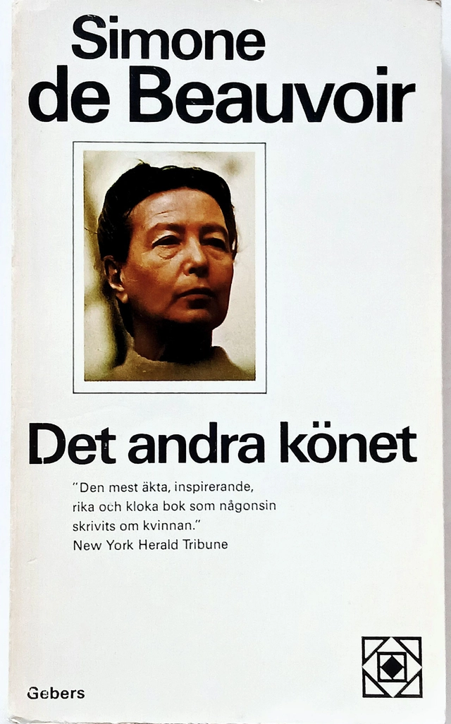 Det andra könet; Simone de Beauvoir; 1973