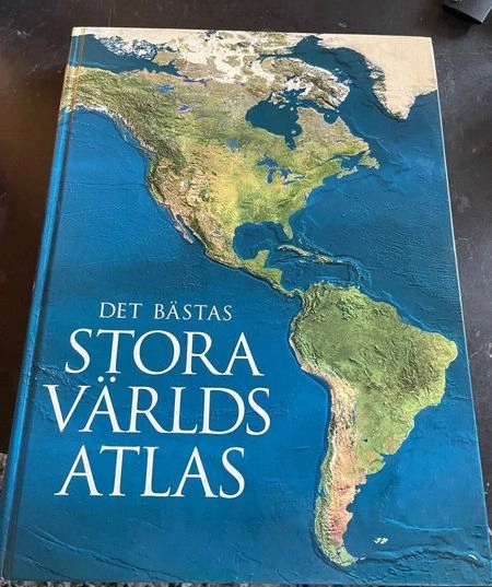 Det bästas stora världsatlas; The Readers digest association ; 1999