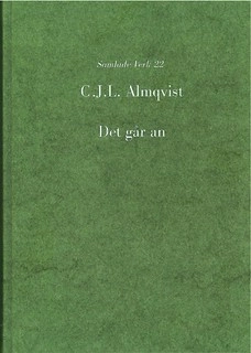 Det går an; Carl Jonas Love Almqvist; 2016