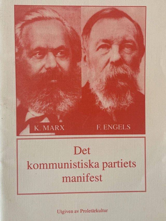 Det kommunistiska partiets manifest; Karl Marx; 1993
