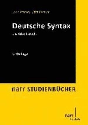 Deutsche Syntax ein Arbeitsbuch; Karin Pittner; 2013