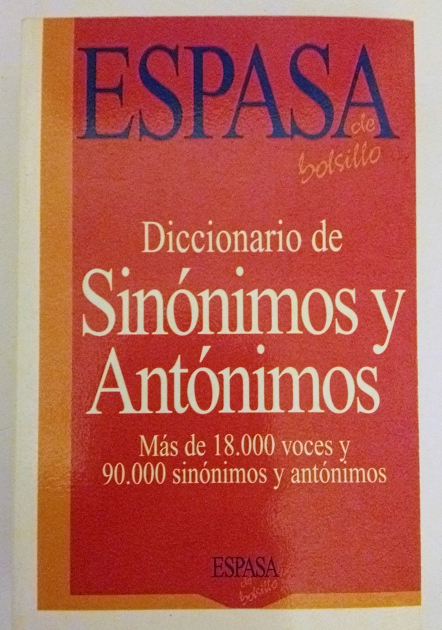 Diccionario de sinónimos y antónimos; Marisol Palés Castro, Faustino Muñoz; 1994