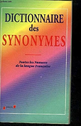 Dictionnaire des synonymes; Georges Younes; 2001