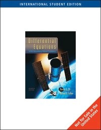 Differential equations with boundary-value problems; Dennis G. Zill; 2008