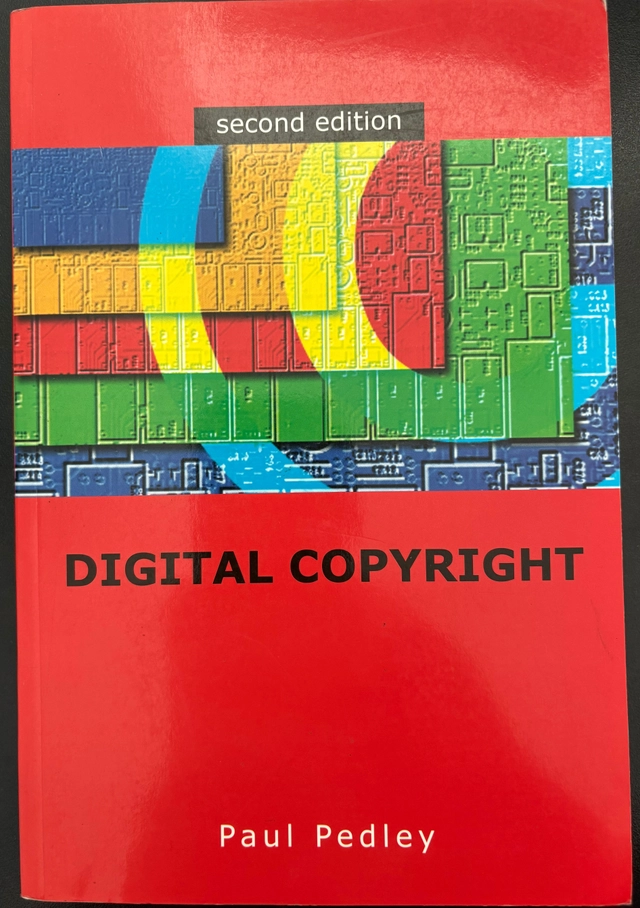 Digital copyright; Paul Pedley; 2007