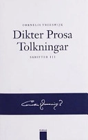 Dikter  prosa; Cornelis Vreeswijk; 2000