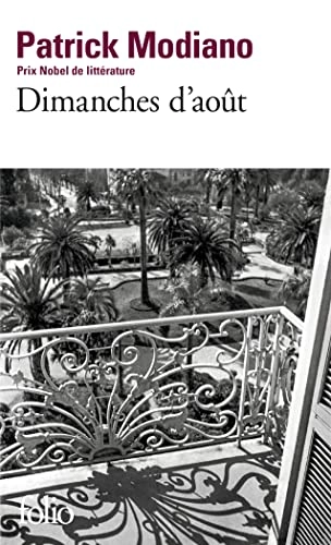 Dimanches d'août; Patrick Modiano; 1986