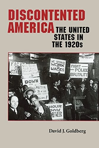 Discontented America; David J Goldberg, David Goldberg J, David J Goldberg; 1999