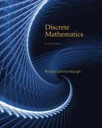 Discrete mathematics; Richard Johnsonbaugh; 2008