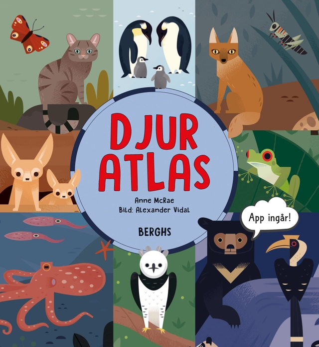 Djuratlas; Anne McRae; 2018