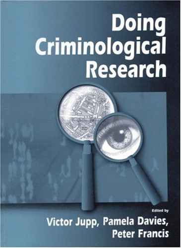 Doing criminological research; Victor Jupp; 2000