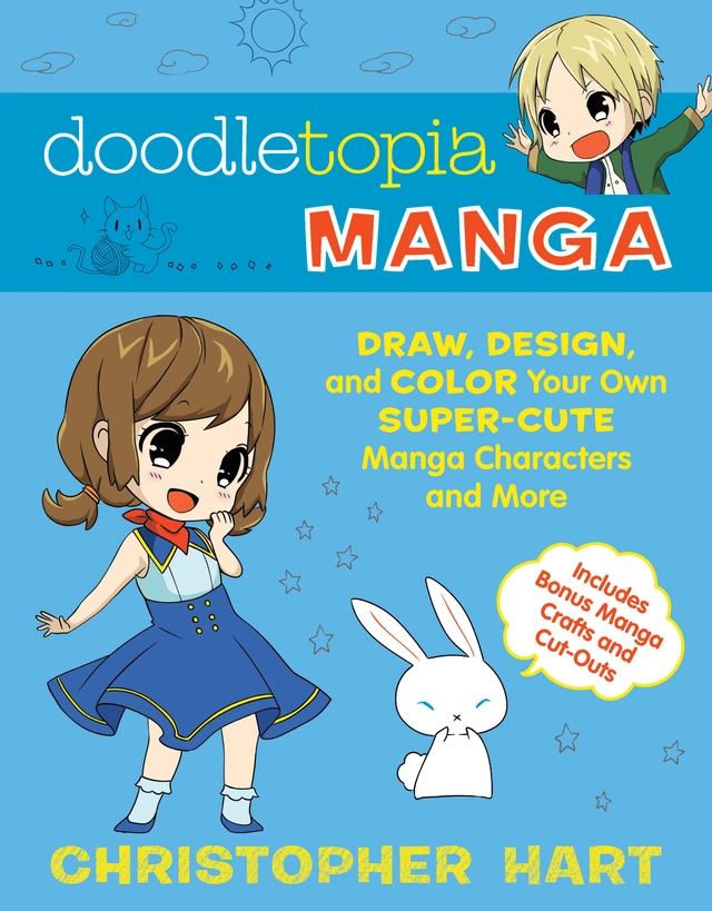 Doodletopia manga; Christopher Hart; 2016