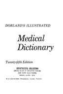 Dorland's Illustrated medical dictionary; Dorland; 1974