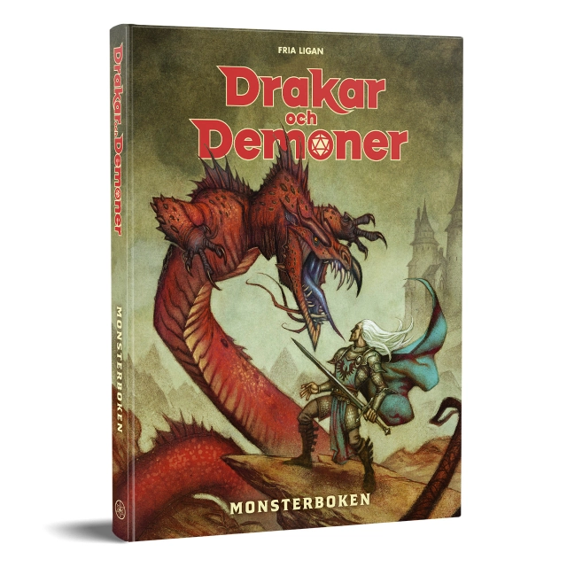 Drakar och Demoner Monsterboken Standardutgåva; Magnus Seter, Mattias Johnsson Haake, Andreas Marklund, Tomas Härenstam; 2024