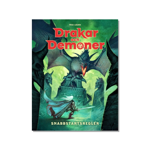 Drakar och Demoner. Snabbstart; Tomas Härenstam, Andreas Marklund, Krister Sundelin, Marco Behrmann; 2023