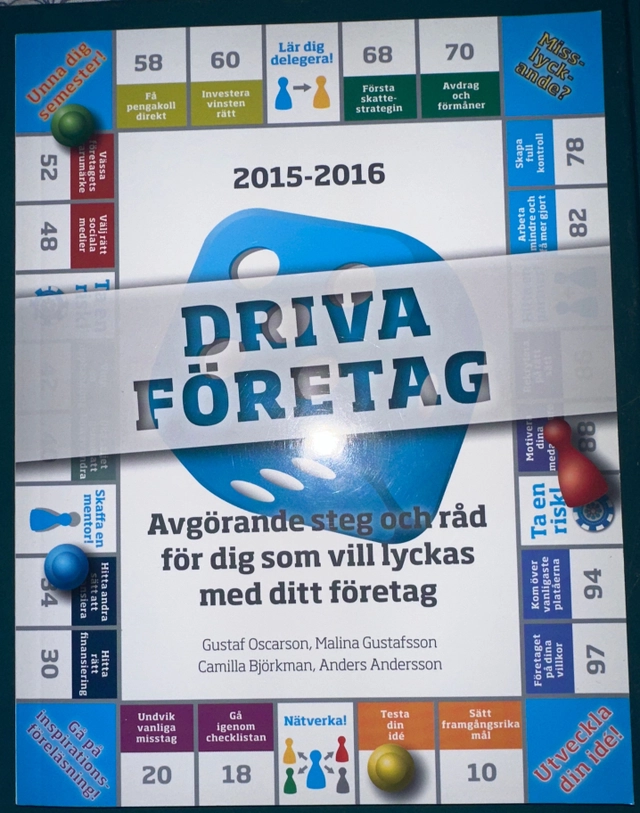 Driva företag : handboken för småföretagare : 400 smarta råd för dig som vill lyckas med ditt företag : 2011-2012; Gustaf Oscarson; 2011