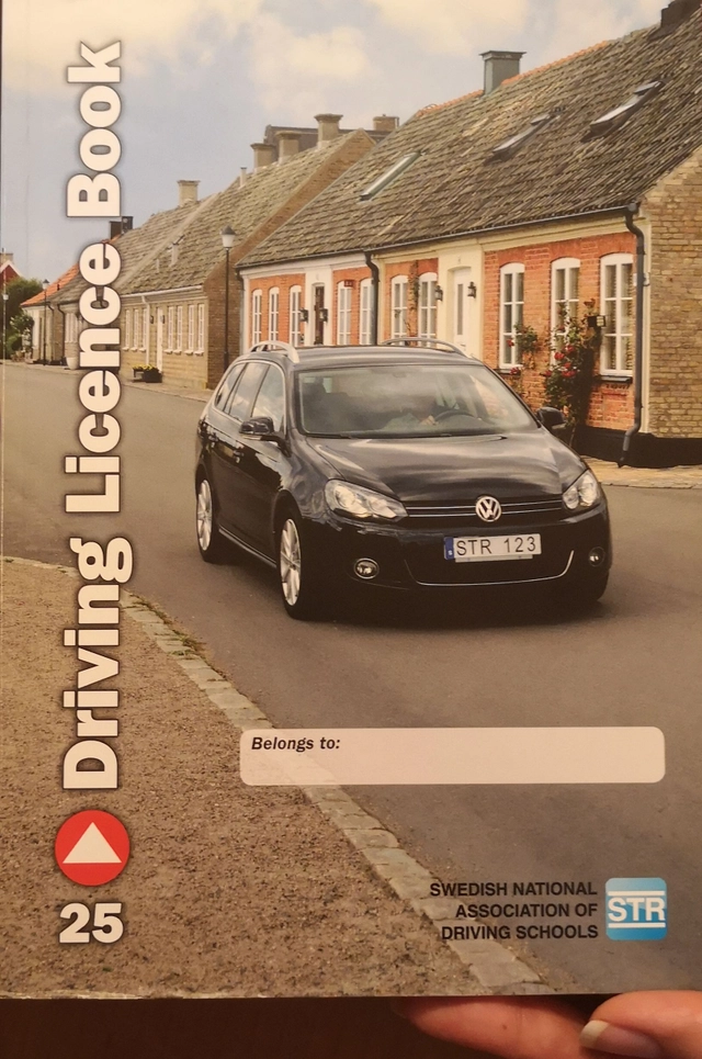 Driving License Book; Lars Gunnarson; 2014