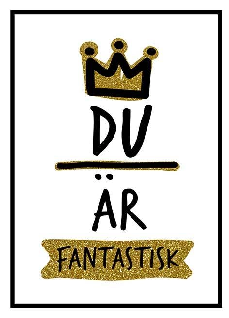 Du är fantastisk; Alexa Kaye; 2018