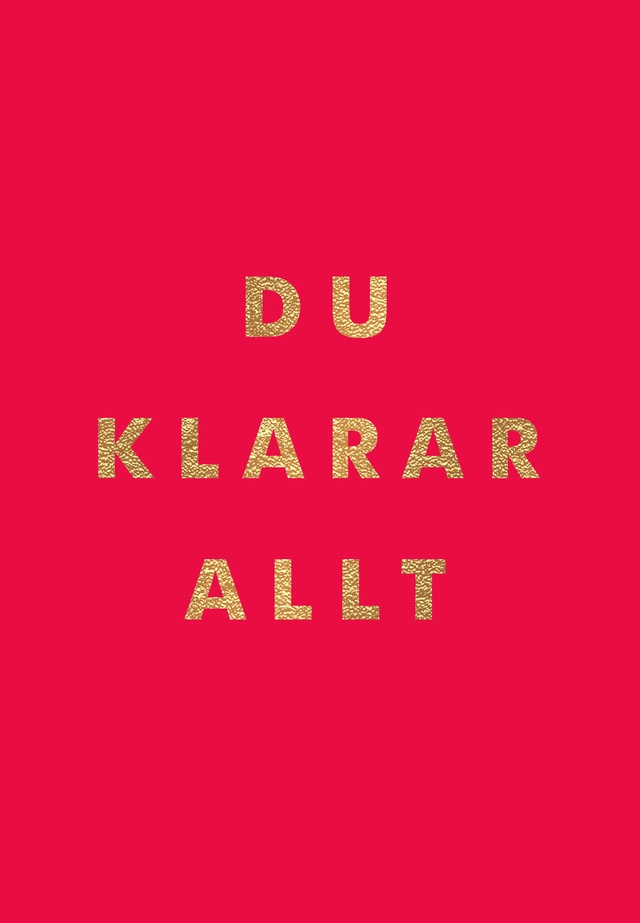 Du klarar allt; Emma Eronson; 2021