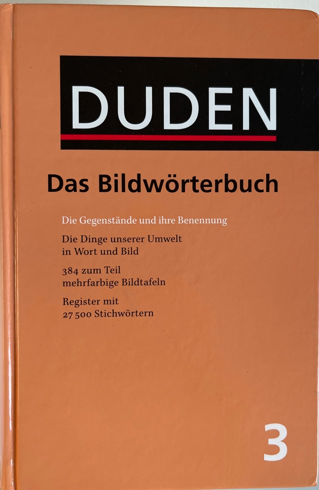 Duden Das Bildwörterbuch; Dudenredaktion; 2000