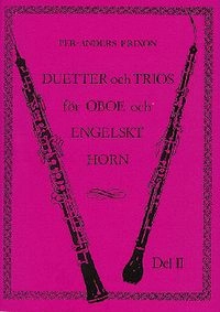 Duetter & trios för oboe och engelskt horn; Per-Anders Erixon; 1971