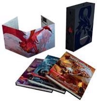 Dungeons & Dragons Core Rulebooks Gift Set (Special Foil Covers Edition with Slipcase, Player's Handbook, Dungeon Master's Guide, Monster Manual, DM S; Wizards RPG Team; 2018