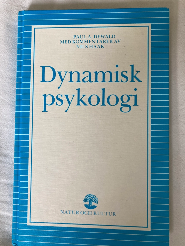 Dynamisk psykologi; Paul A Dewald; 1990