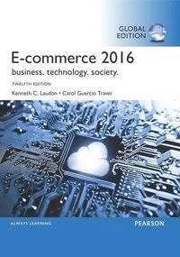 E-commerce : business, technology, society; Kenneth C. Laudon; 2016
