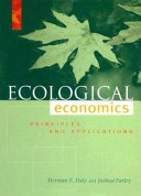 Ecological economics : principles and applications; Herman E. Daly; 2004