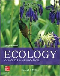 Ecology: Concepts and Applications; Manuel Molles; 2015