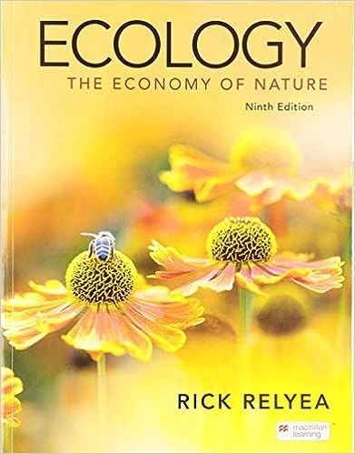 Ecology : the economy of nature; Rick Relyea; 2018