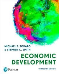 Economic development; Michael P. Todaro; 2020