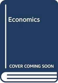 Economics; Paul Wonnacott; 1986