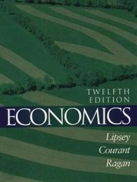Economics; Richard G. Lipsey; 1999