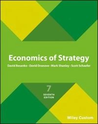 Economics of strategy; David Besanko; 2017