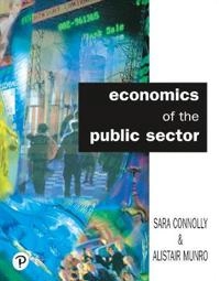 Economics of the public sector; Sara Connolly; 1999